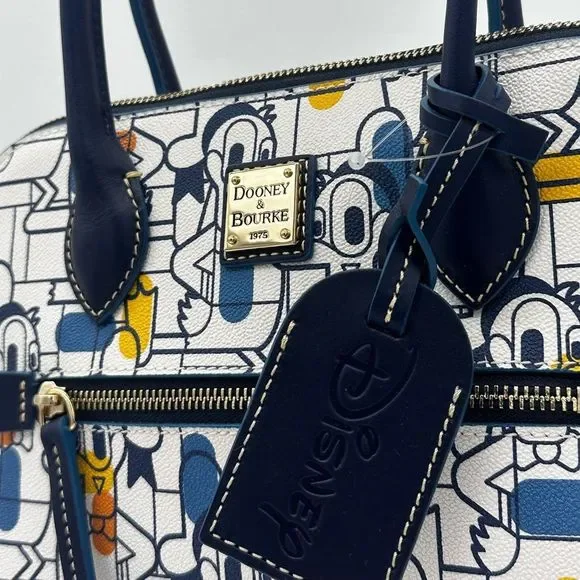Disney Parks Donald Duck Dooney & Bourke Satchel Bag
